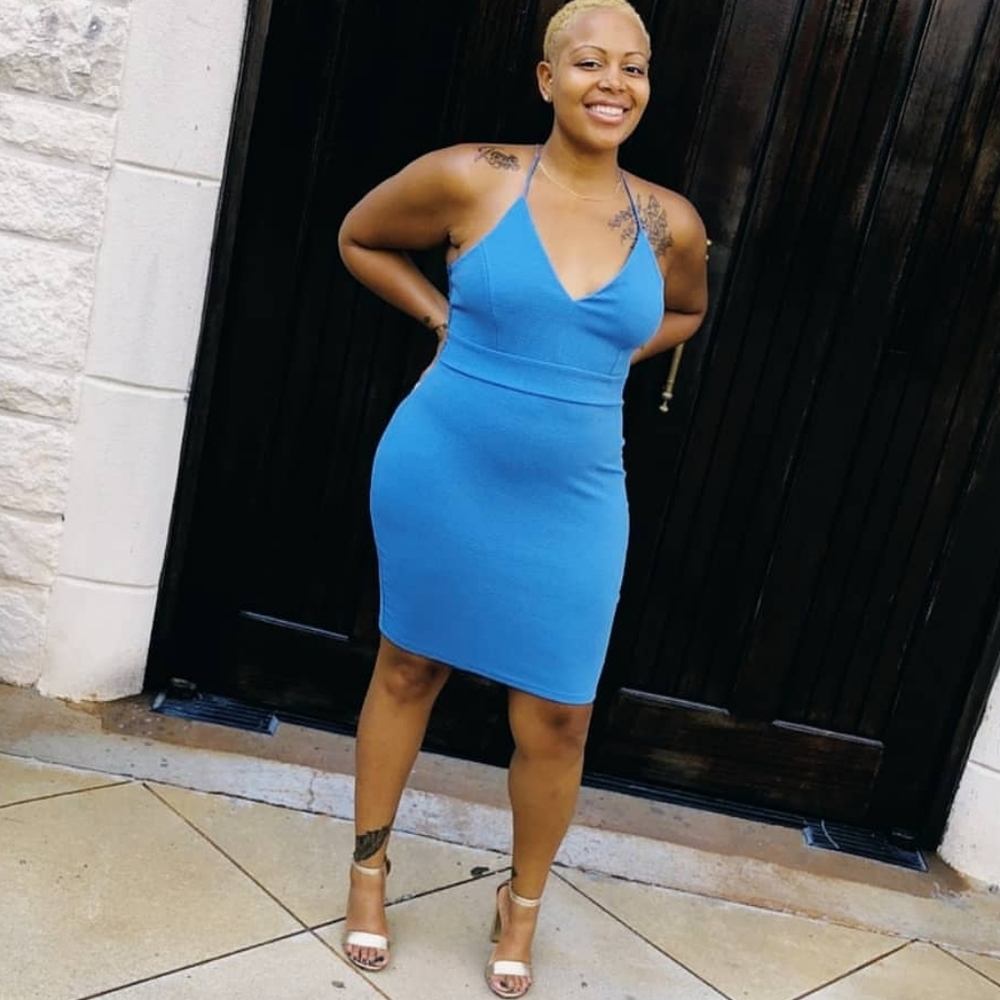 Adorable blue dress